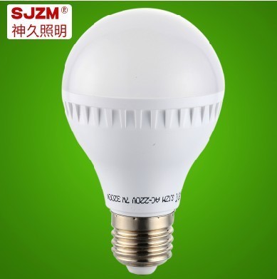 【瘋搶 裝修必備 超高亮led節(jié)能燈泡7W LED球泡燈E27螺口220V光源】價格,廠家,圖片,LED球泡燈,浙江神久光電科技-馬可波羅網(wǎng)